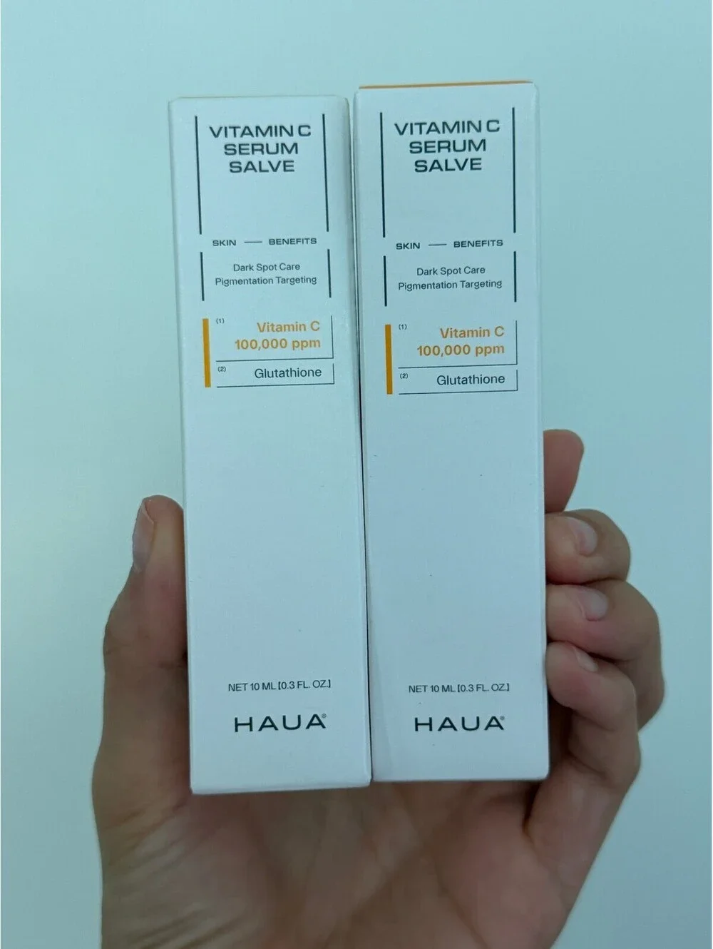 HAUA Vitamin C Serum Salve .3 fl oz set of 2